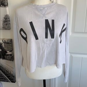 Distressed VS Pink Crop size Medium